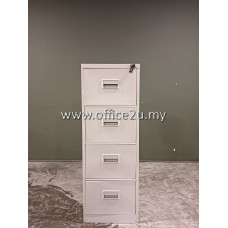 S106/A-LG : 4-DRAWERS STEEL FILING CABINET (LIMITED QUANTITY ONLY)
